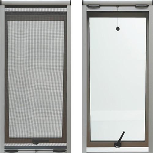 Lưới chống muỗi tự cuốn màu ghi HP-02