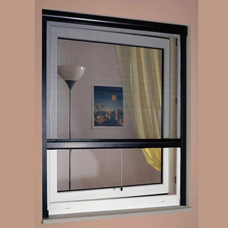 Cửa lưới chống muỗi tự cuốn màu Ghi HP-09