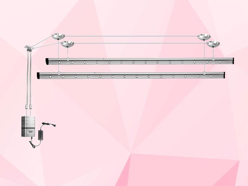 giàn phơi bấm điện