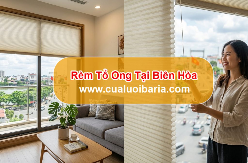 Rèm Tổ Ong Tại Biên Hòa