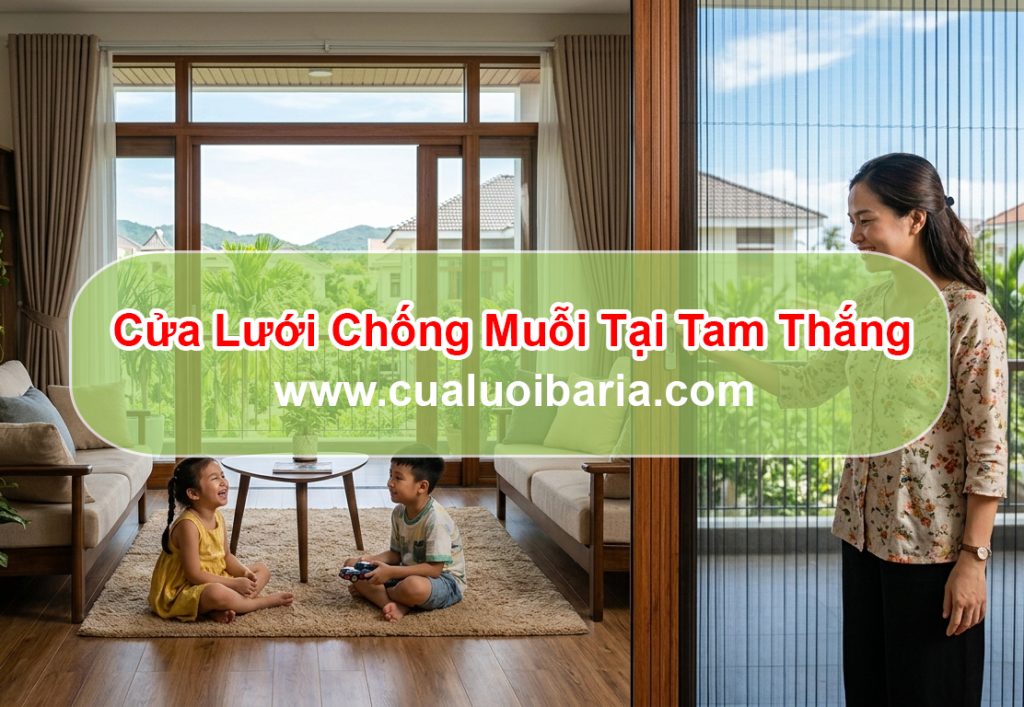Cửa Lưới Chống Muỗi Tại Tam Thắng