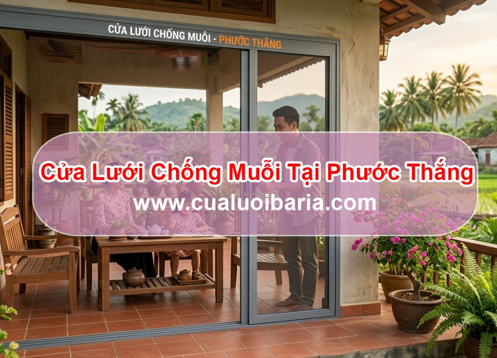Cửa Lưới Chống Muỗi Tại Phước Thắng