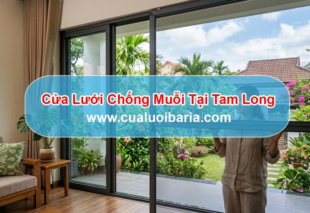 Cửa Lưới Chống Muỗi Tại Tam Long