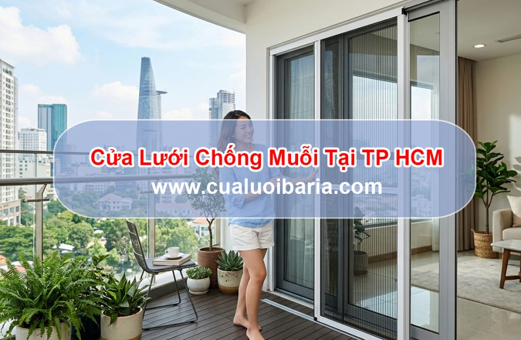 Cửa Lưới Chống Muỗi Tại TP HCM
