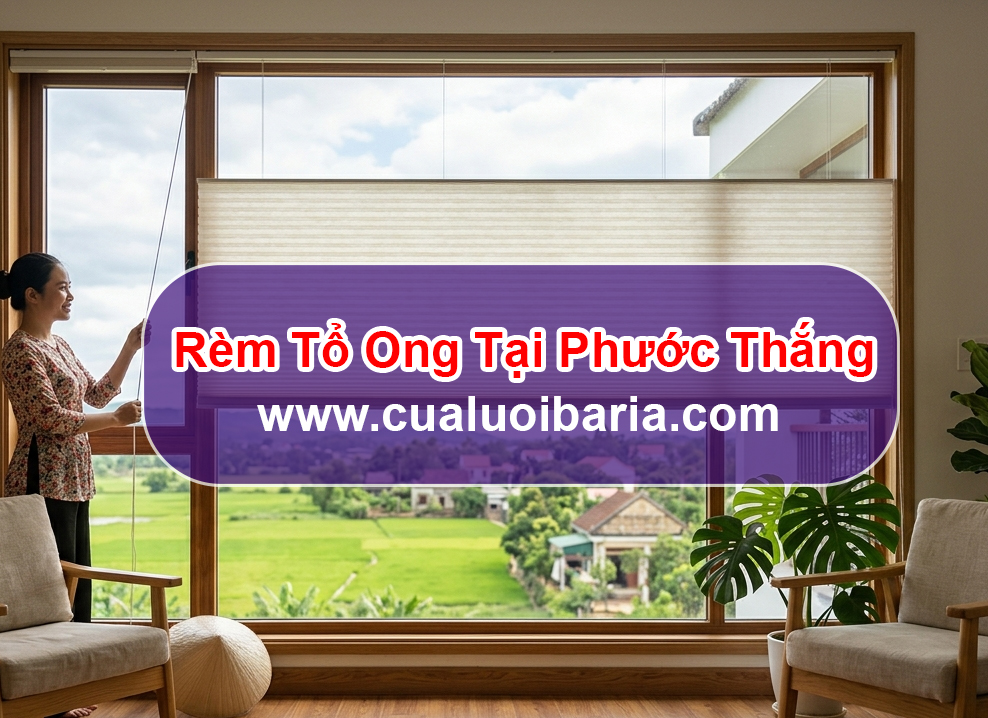 Rèm Tổ Ong Tại Phước Thắng